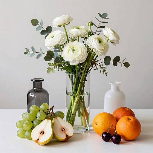 Modern Hyperrealism Still Life Composition