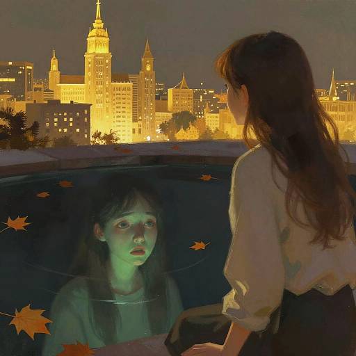 Envy Reflected in Autumn Waters