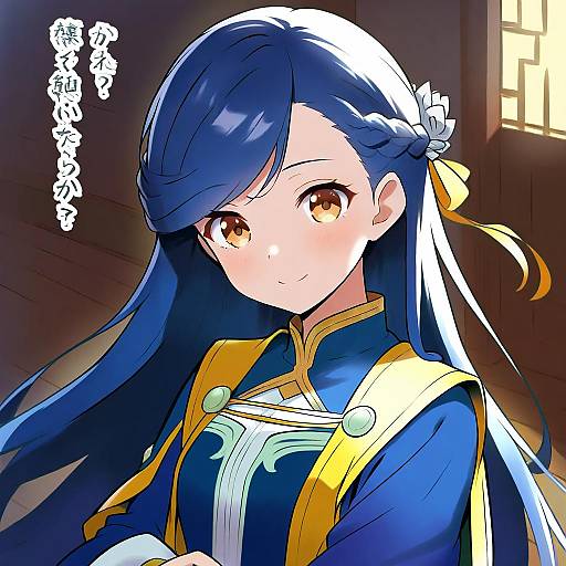 Illustration of Myne (honzuki no gekokujou), honzuki no gekokujou in the style of Amogan