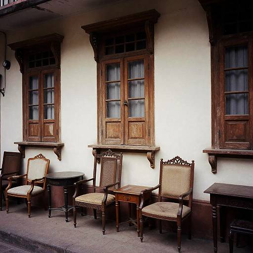Tungsten-Toned Mumbai: Crumbling Colonial Interior