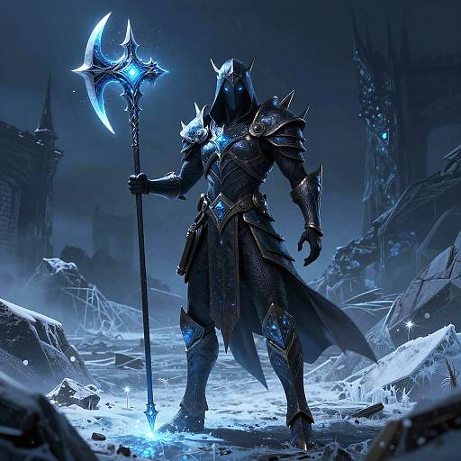 Spectral Reaper in Etheric Armor