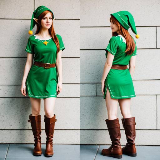 Stylish Link Minish Cap Cosplay Outfit