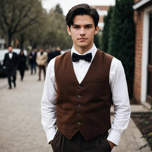 Elegant Male Period Pad Costume Portrait