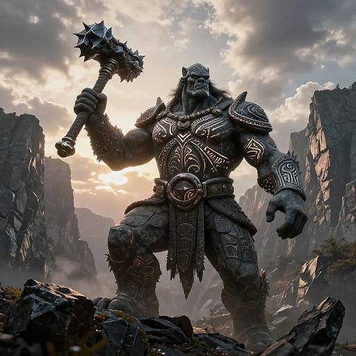 Fierce Goliath Giant at Dawn