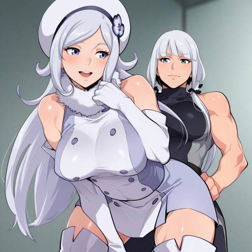 Illustration of Aila jyrkiainen, gundam in the style of Kukumomo