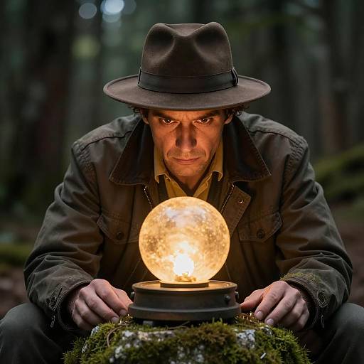 Mystical Encounter in the Forest