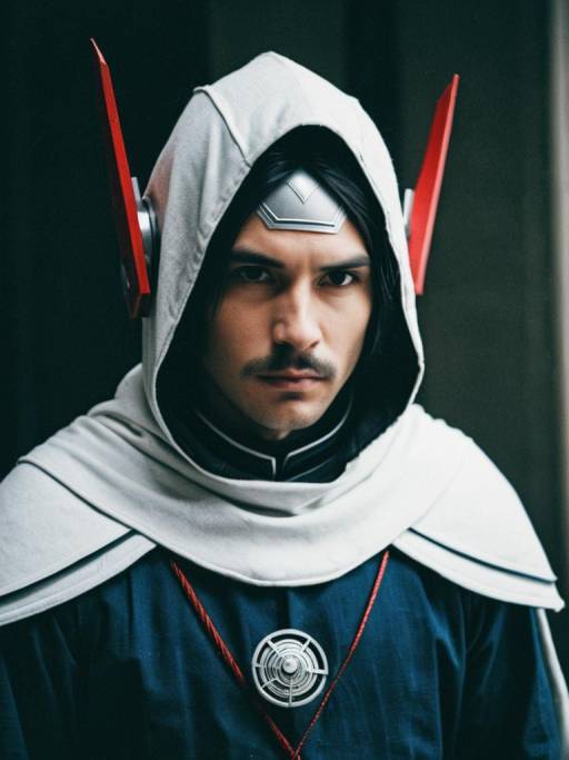 Man in Anya Cosplay Costume