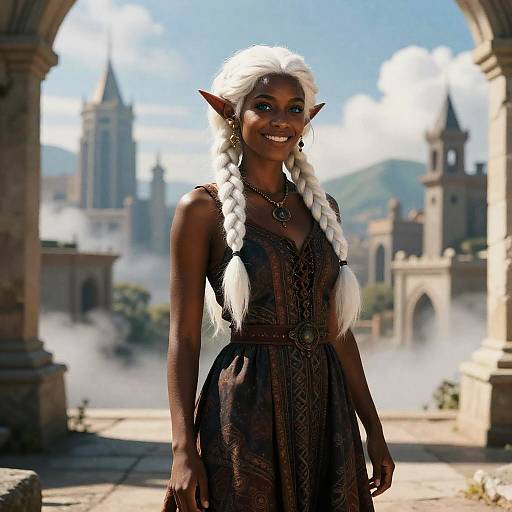 Cinematic Fantasy Western Woman