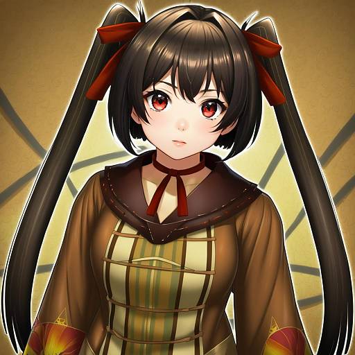 Illustration of Mumei (kabaneri), koutetsujou no kabaneri in the style of Sune (mugendai)