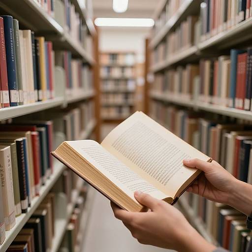 Endless Library with Open Tome