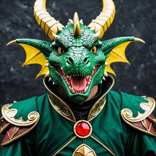 Bard the Dragon Cosplay Costume Design