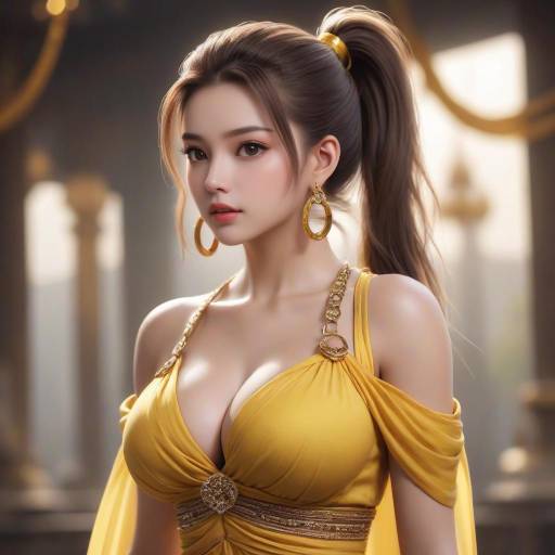 Captivating Portrait of a Young Woman