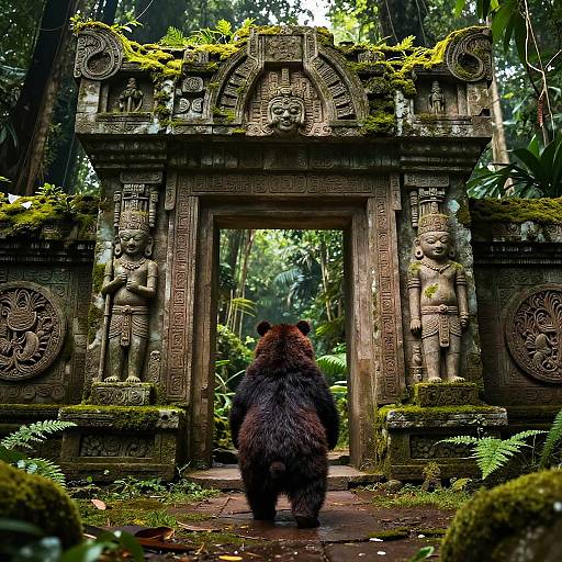 Bear Pepe's Jungle Ruins Adventure