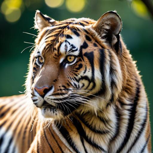 Close-up of Bengal Tiger Face