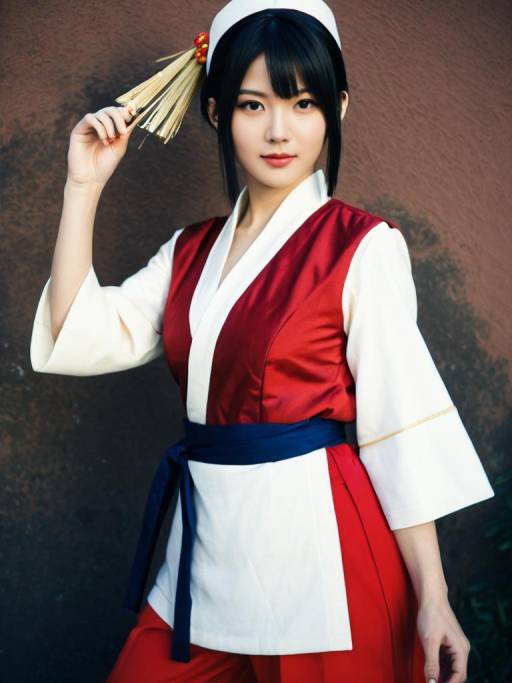 Realistic Mai Costume Cosplay Photo