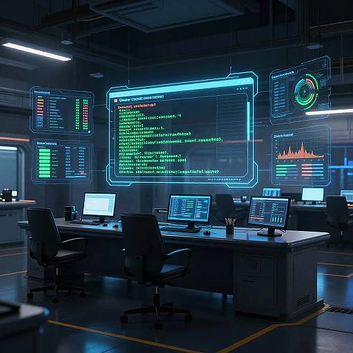 Futuristic ControlNet Download Terminal
