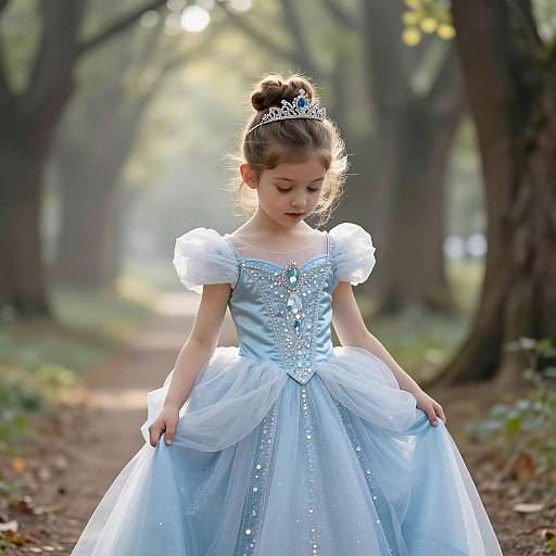 Dreamy Fairy Tale Portrait of a Princess