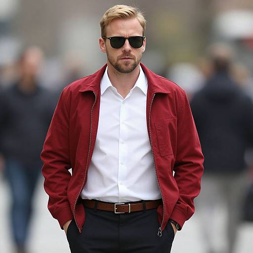 Realistic Ace Ventura Inspired Man