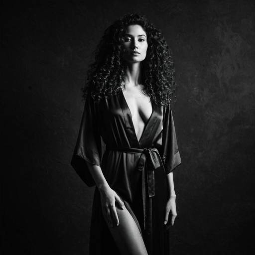 Elegant Lingerie Shoot with Dramatic Shadows