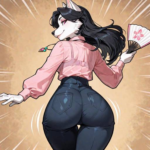 Stylish Cowboy Shot of a Tall Woman