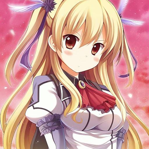 Illustration of Alisa reinford, eiyuu densetsu in the style of Utsurogi angu