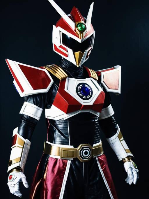 Man in Oma Zi-O Cosplay Costume