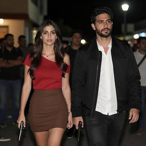 Night Walkers: Armed Couple in City