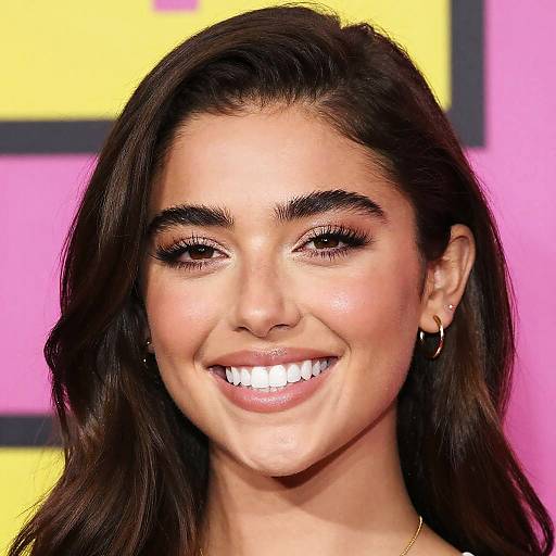 Madison Beer's Glamorous Smile Portrait