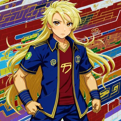 Illustration of Afuro terumi, inazuma eleven (series) in the style of Luicent