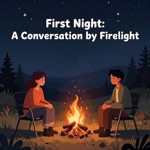First Night by Firelight