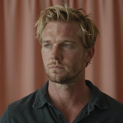 Casual Portrait of a Man in Warm Tones