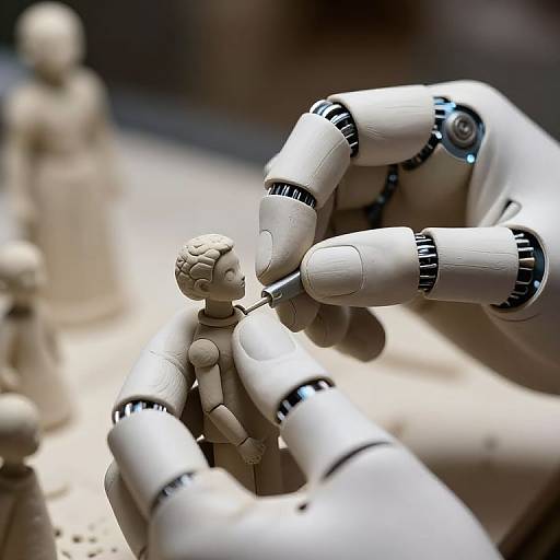 Hyper-Realistic AI Hands Sculpting