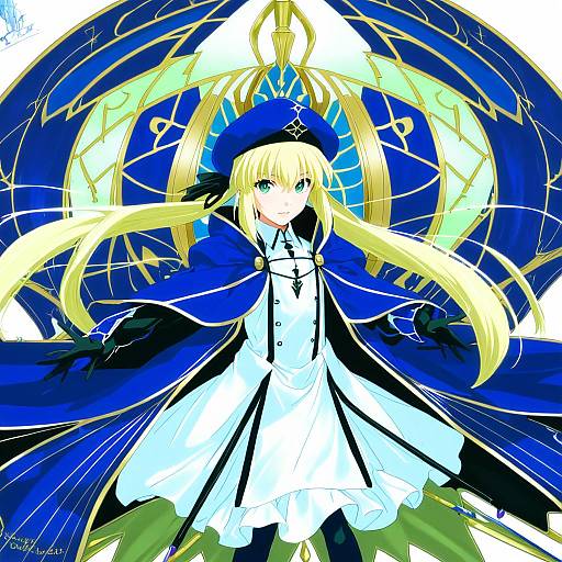 Illustration of Artoria caster (second ascension) (fate), fate/grand order in the style of Mimoto (aszxdfcv)