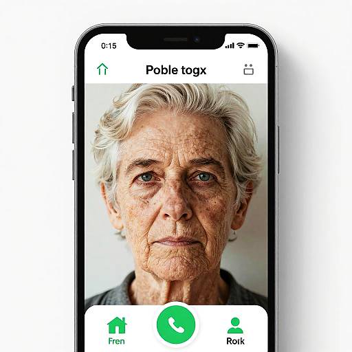 Mobile Phone Aging Filter Display