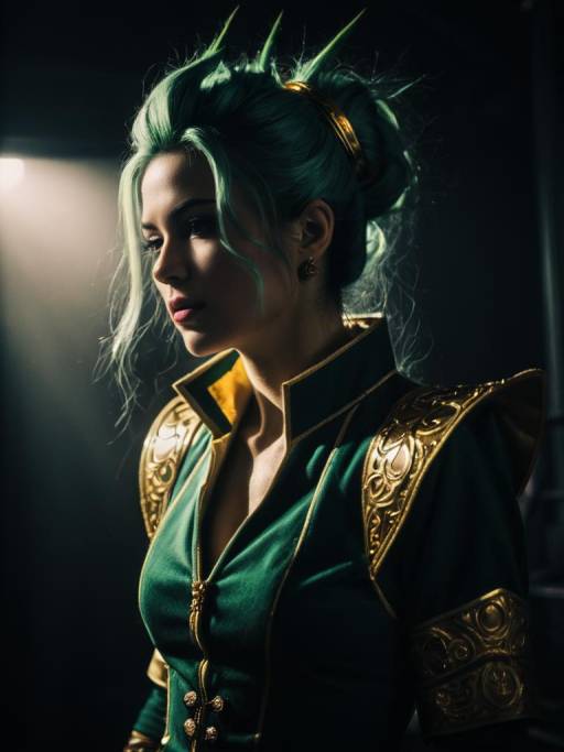 Woman in Kefla Costume Cosplay