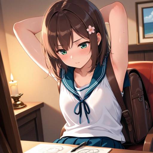 Cozy Cowboy Shot of Admiral Kancolle