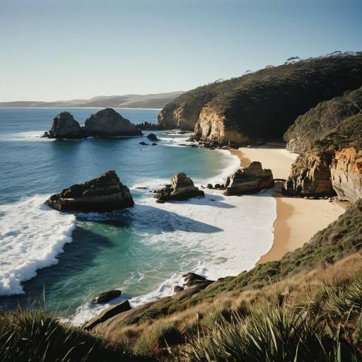 Tranquil Australian Coastal Landscape