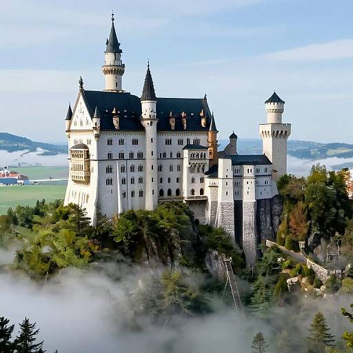 Majestic Floating Medieval Castle