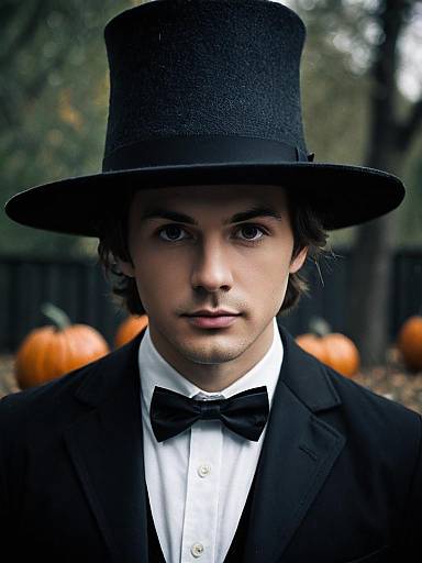 Alex Delarge Halloween Costume Portrait