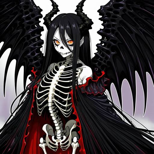 Illustration of Ainz ooal gown, overlord (maruyama) in the style of Tomu (tomubobu)