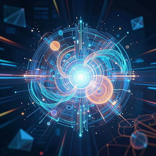 AI Transforming Data into Art