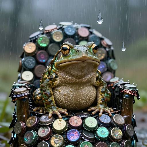 Ancient Toad Ruling Raindrop Kingdom