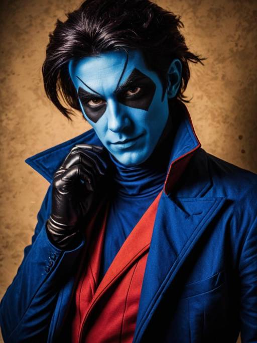 Realistic Nightcrawler Cosplay Photography