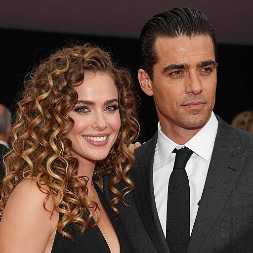 Charming Couple in Elegant Attire