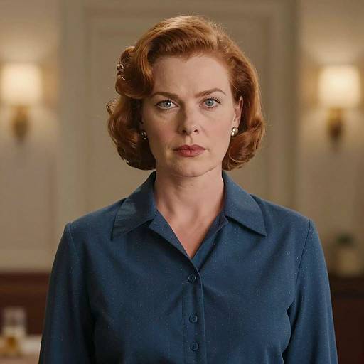 1940s Fashion Portrait of a Woman