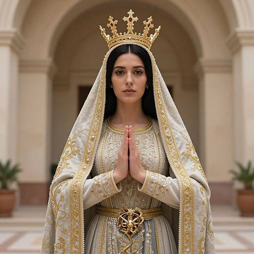 Our Lady Guadalupe Costume Portrait