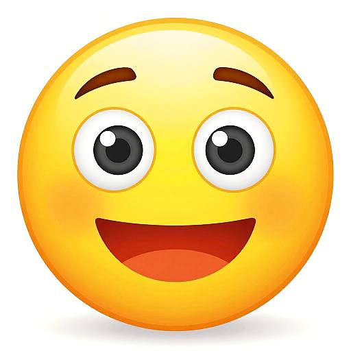 Cartoon Emoji with Expressive Features