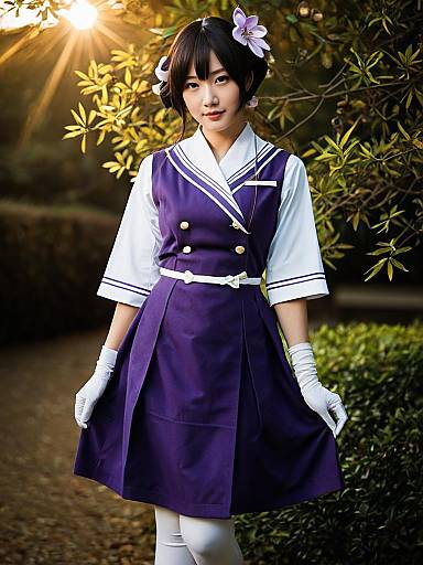 Realistic Nozomi Tojo Cosplay Woman