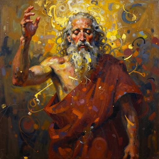 Abstract Expressionist Sage of Renewal