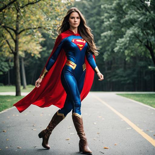 Realistic Superhero Dance Costume Concept